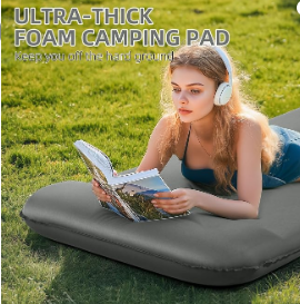 Stop Sleeping on the Ground—Upgrade Your Camping Nights with 3.5 Inches of Comfort 🏕️🌙