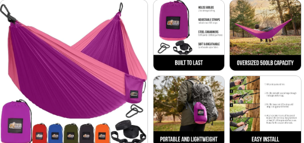 Camping hammock