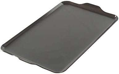 Nordic Ware Two Burner Griddle, 10.3 x 17.4 inches, Non-Stick, Black by NordicWare