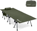 Gonex 31" Camping Cot with Adjustable Height, Portable Fold Cot for Adults by Gonex