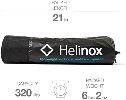 Helinox Cot One High, 15-Inch High Compact, Collapsible Camping Cot, Regular - Image 2