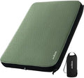 Acacia 4" Thick Self Inflating Sleeping Pad with Foam, Innovative Y-Shaped Telescopic Structure, Ultraportable Camping Air Mattress with Pump Sack, Easy Roll Up Sleep Bed for Travel Tent Car by ACACIA