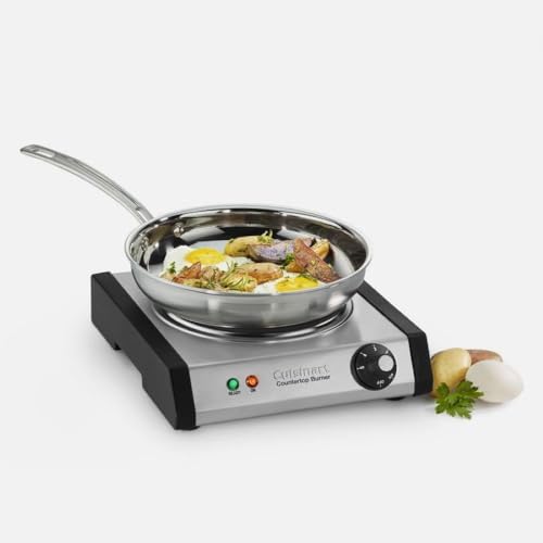Cuisinart CB-30P1 Cast-Iron Single Burner, Stainless Steel - Image 2