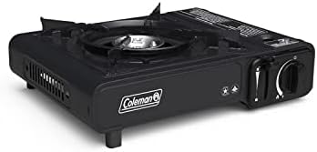 Coleman Classic 1-Burner Butane Stove, Portable Camping Cooktop with Carry Case & InstaStart Ignition, Adjustable Burner with 7650 BTUs of Power for Camping, Grilling, Tailgating, & More by Unknown