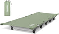 Naturehike GreenWild Camping Cot, Ultralight Folding Backpacking Cot, 60-Second Easy Set-Up, Supports 330lbs, Portable Camping Bed for Adults for Camping Hiking Travel Home by Naturehike