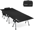 Gonex 31" Camping Cot with Adjustable Height, Portable Fold Cot for Adults by Gonex