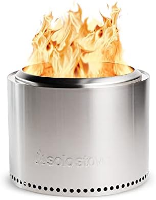 Solo Stove Bonfire 19.5" Smokeless Fire Pit with Removable Ash Pan | Portable Outdoor Fire Pit | Stainless Steel - Wood Burning Lightweight Fireplace | Ideal for 4-6 People, 20 lbs by Unknown