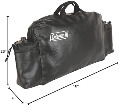 Coleman Large Stove Protective Cover & Carry Case, Fits Most Grills/Stoves, 2 Large Side Pockets for Fuel Cannisters, 24 x 17.75 x 5.25 (Pack of 4) - Image 6
