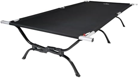 Teton Outfitter Camping Cot, Heavy-Duty Oversized Folding Cot for Adults, Comfortable Elevated Sleeping Bed, Easy Setup by Unknown