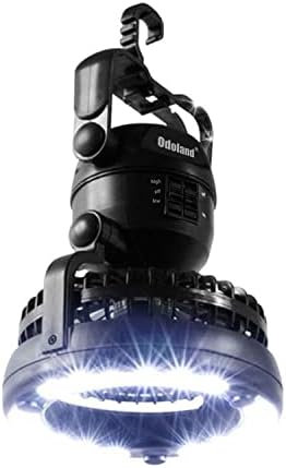 Odoland Portable LED Camping Lantern with Ceiling Fan - Hurricane Emergency - Image 6