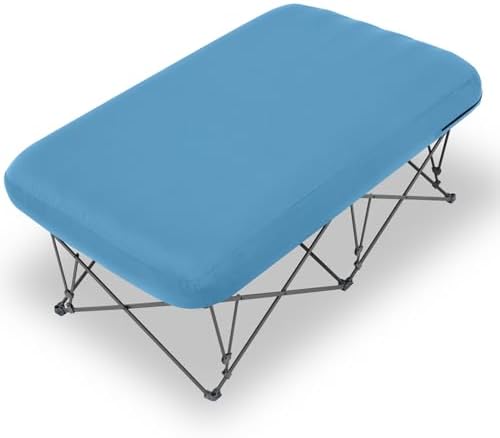 KAMPKEEPER Camping Cot for Adults with Air Mattress, No Air Pump by KAMPKEEPER