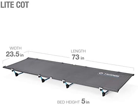 Helinox Lite Cot Ultra-Light, Portable Camping Cot, Compact, Collapsible, Backpacking, Foldable Camping Bed - Image 5