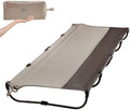 Timber Ridge Lightweight Aluminum Camping Cot, 20-Second Quick Set-Up Folding Cot with Zipper Closure, Portable Carry Bag Included for Camping, Travel and Outdoors, Support up to 225lbs, Tan by TIMBERRIDGE