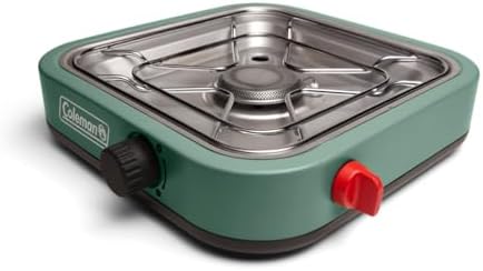 Coleman Cascade 18 1-Burner Camping Stove, Portable Cooktop with 8000 BTUs & Matchless Lighting, Fits 12-Inch Pan, Great for Outdoor Cooking, Camping, Tailgating, Grilling, BBQs, & More - Image 7