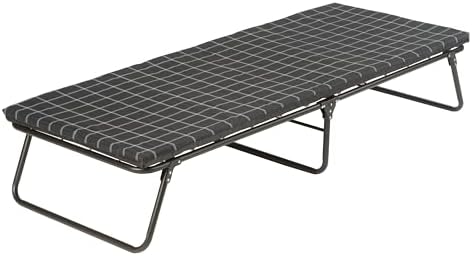 Coleman ComfortSmart Big & Tall Cot with Mattress Pad, Folding Steel Camp Bed with Plush Pad for Comfortable Sleeping, Great for Camping, Lounging, Elevated Sleeping, Guests, & More by Unknown