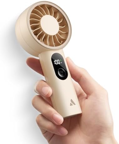 Aecooly Mighty Portable Fan 2 Pack, Powerful Handheld Fan, USB Rechargeable by Aecooly