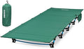 MARCHWAY Ultralight Folding Tent Camping Cot Bed, Portable Compact for Outdoor Travel, Base Camp, Hiking, Mountaineering, Lightweight Backpacking (Green) by MARCHWAY