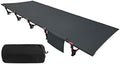 Sutekus Portable Camping Cot Sleeping Cot Ultralight Backpacking Cot Bed for Outdoor Hiking Travel Beach Mountaineering (Black) by SUTEKUS