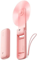 Aecooly Slim Portable Fan 2 Pack, Thin Handheld Fan, USB Rechargeable by Aecooly