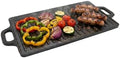 Coghlan's Cast Iron Griddle – Reversible Pre-Seasoned Camping Cookware for Grilling, Frying, and Outdoor Cooking – Durable and Versatile Skillet Pan, 18 x 9 Inches by Coghlans