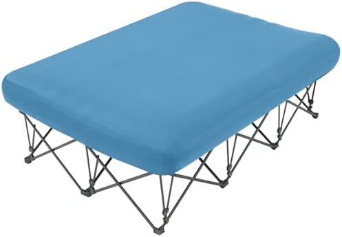 KAMPKEEPER Camping Cot for Adults with Air Mattress, No Air Pump by KAMPKEEPER