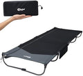 Portal 20-Second Setup Camping Cot, Ultra-Light 7.1 lbs Integrated Travel Foldable Camp Bed with Zipper Tensioning,Tent Friendly Sleeping Cot with Side Pocket, Supports 225 lbs by PORTAL