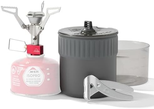 MSR PocketRocket 2 Ultralight Camping and Backpacking Mini Stove Kit by MSR