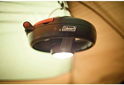Coleman Lighted Tent Fan & Light Combo for Tents/Cars/RVs Illuminates and Keeps You Cool CPX 6 Compatible 2 Light Modes & 2 Fan Speeds - Image 4