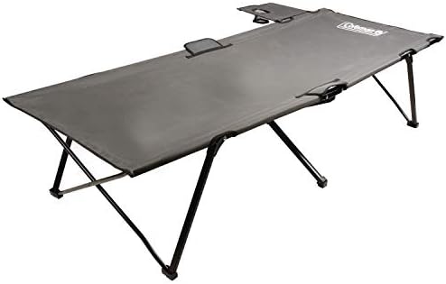 Coleman Pack-Away Big ‘n Tall Camping Cot with Removable Side Table, Extra Wide Cot Fits Adults up to 6ft 6in or 300lbs, Carry Bag Included - Image 4