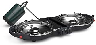 Coleman Fold ‘N Go 2-Burner Propane Stove, Dual Adjustable Burners with 20,000 BTUs of Power & InstaStart Ignition, Great for Camping, Tailgating, Grilling, & More by Unknown