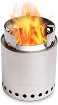 Solo Stove Campfire Camping Stove Portable Stove for Backpacking Outdoor Cooking Great Stainless Steel Camping Backpacking Stove Compact Wood Stove Design-No Batteries or Liquid Fuel Canisters Needed by Unknown