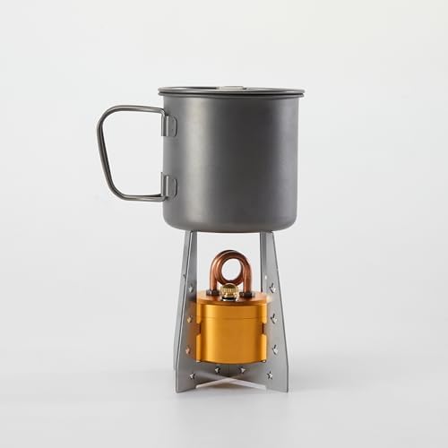 Portable Mini Camping Alcohol Stove 50ml - Image 4
