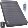 Elegear Air & Foam Camping Mattress 4" Built-in Electric Pump, Gueen Grey by Elegear