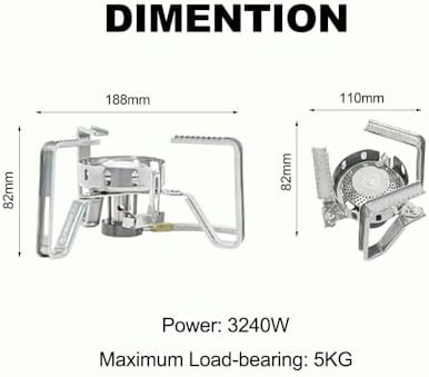Fire-Maple FMS-125 PRO Gas Stove 3200W Windproof Backpacking Stove - Image 7