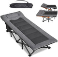 Mopaicot Camping Cot for Adults, Adjustable Headrest Folding Bed by MopaicotCampingFurniture