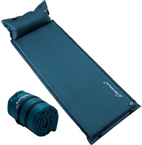 Clostnature 1.5in Lightweight Self Inflating Sleeping Pad for Camping by Clostnature
