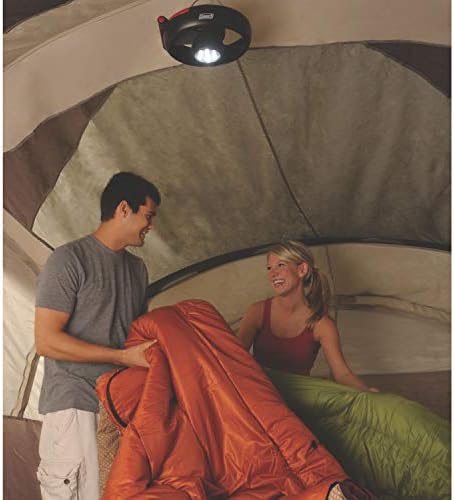 Coleman Lighted Tent Fan & Light Combo for Tents/Cars/RVs Illuminates and Keeps You Cool CPX 6 Compatible 2 Light Modes & 2 Fan Speeds - Image 6