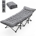 Aoran Camping Cot for Adults 28" Extra Wide,Portable Cot Bed with Mattress,Heavy Duty Camp Sleeping Bed for Camping,Travel,Home and Office Nap,Max Load 450 LBS by Unknown