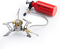 Multi Fuel Stove Burner with SILENT CAP for Outdoor Camping Hiking by CAMPEAK