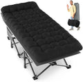 Slendor XXL Camping Cot with Mattress, Pillow & Carry Bag, 32" Extra Wide by Slendor