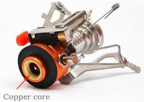 Portable Camping Stove Backpacking Stove, Specialized Hiking Stove Camping Stove with Piezo Ignition Stable Support Wind-Resistance, Camp Stove for Outdoor cooking Camping Hiking Adventure Cooking - Image 3