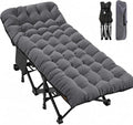 ABORON Oversized Camping Cot for Adults, 900 lbs Heavy Duty Folding Camping Bed with Mattress Pad, 78 x 32 in XXL Outdoor Cot, 1200D Oxford Portable Sleeping Cot with Carry Bag for Camping by ABORON