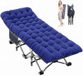 LILYPELLE Folding Camping Cot, Extra Wide Heavy Duty Sleeping Cots by LILYPELLE