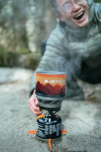 Jetboil MiniMo Camping and Backpacking Stove Cooking System with Adjustable Heat Control - Image 2
