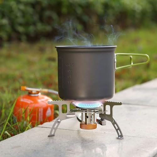 WADEO Camping Stove, 3700W Portable Backpacking Stove with Piezo Ignition - Image 2