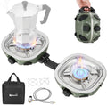 Gonex Propane Camping Stove, 2-Burner Portable Camp Stove, 20,000 BTU by Gonex