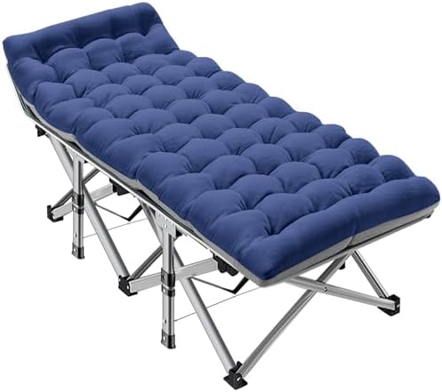 ABORON Camping Cot for Adults, 28 in Wide Folding Bed with Mattress by ABORON