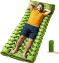 Camping Sleeping Pad, Ultralight Camping Mat with Pillow Built-in Foot Pump, Inflatable Sleeping Pads Compact for Travel, Camping Backpacking Hiking Tent Car Camp Gear by Oramoose
