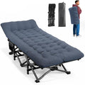 ATORPOK Camping Cot for Adults with Comfortable Cushion, Folding Bed by Enjoyyouroutdoorlife