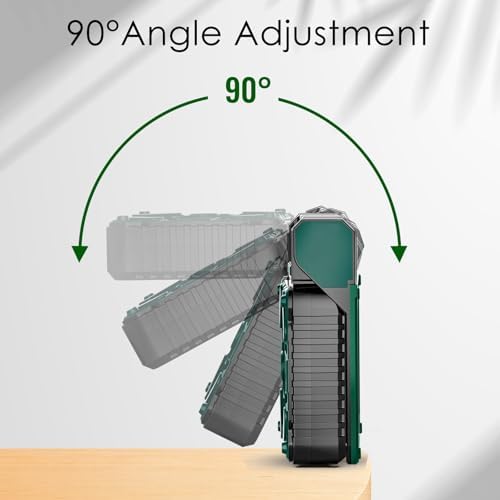 Sendowtek Portable Camping Battery Fan with Solar Panel 10400mAh - Image 5
